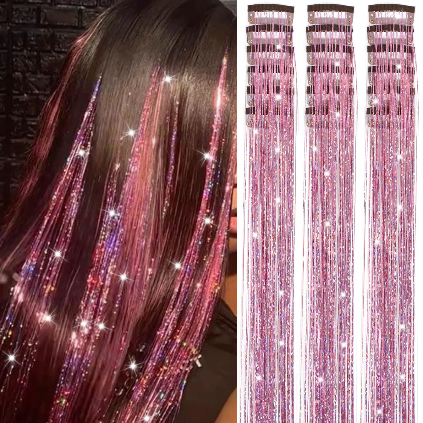 GlitzerGlow™ Hair Clips