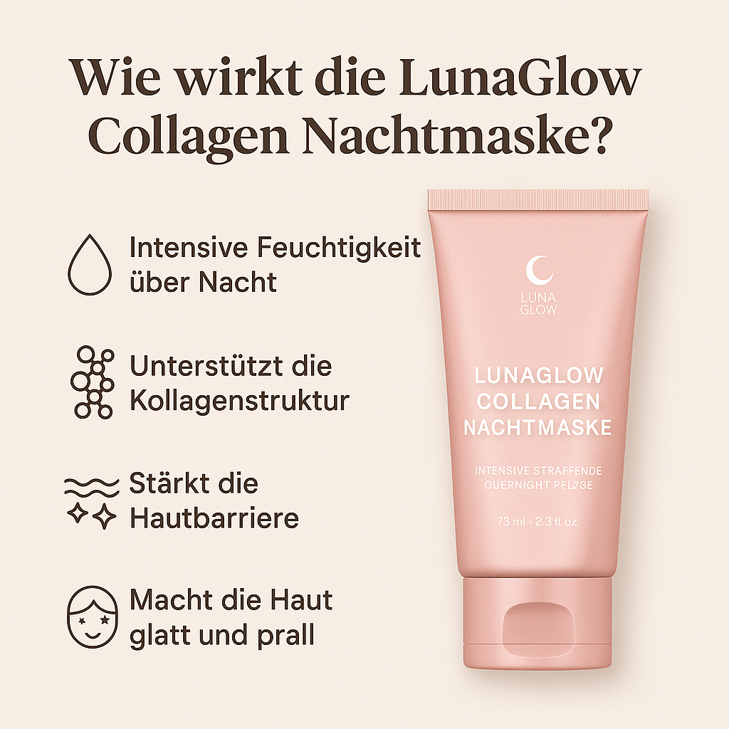 LunaGlow Collagen Nachtmaske