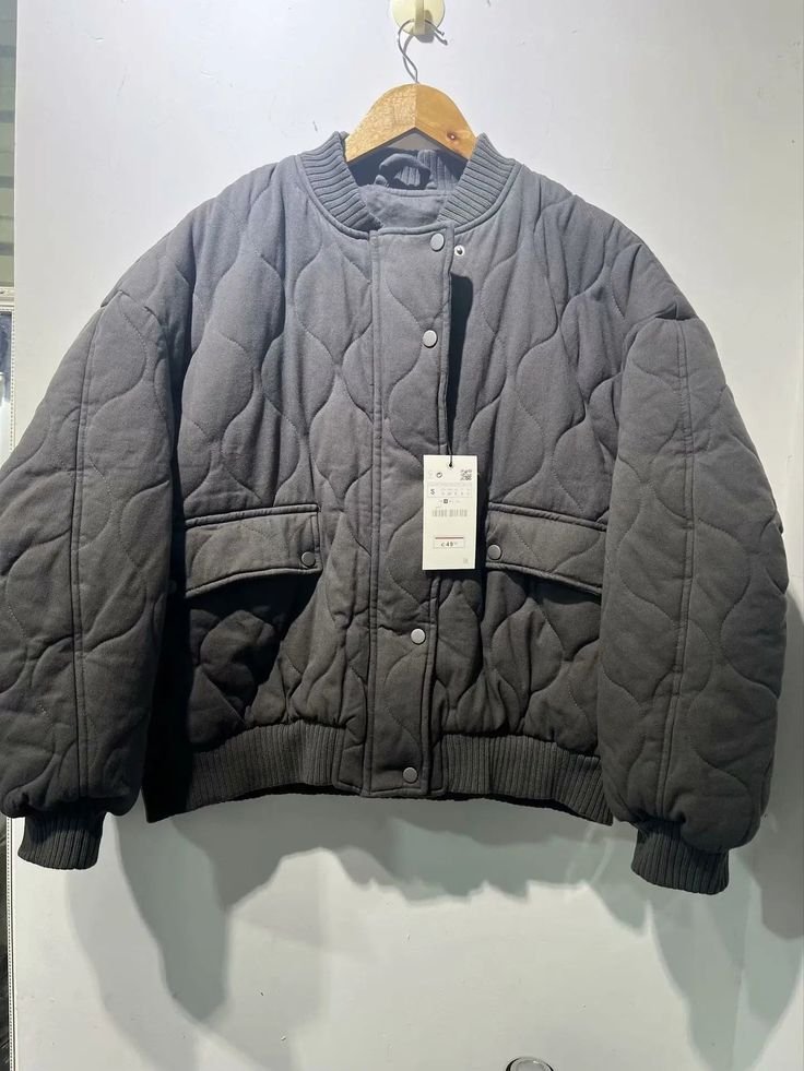 Lockere Piloten-Bomberjacke