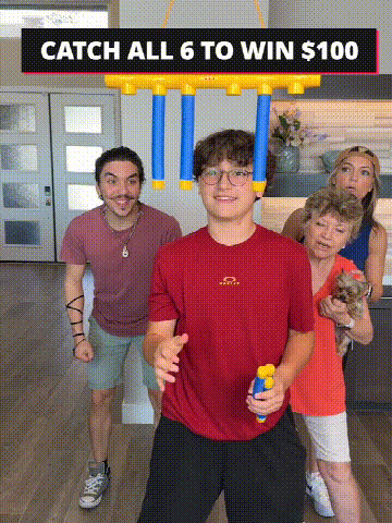 Spaßige Reaktionsspiel-Sticks